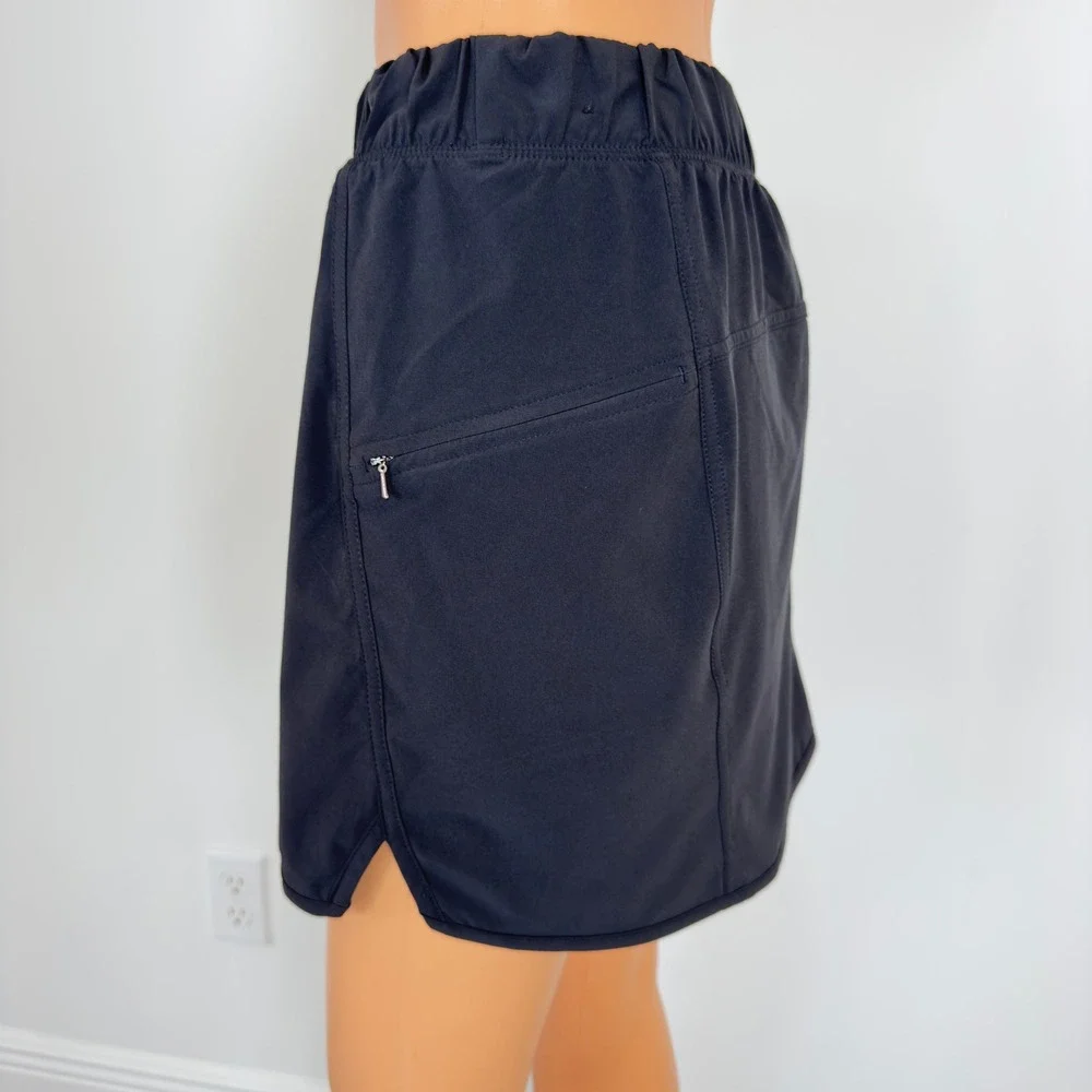 CALIA by Carrie Underwood Womens XS Black Athletic Skort ZipperPockets Golf Hike - Picture 2 of 11